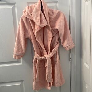 Linum Kids plush terry cloth robe size medium (7,8,9)